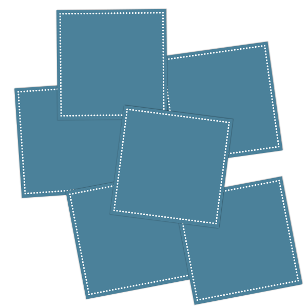 Square Write-On Pantry Labels