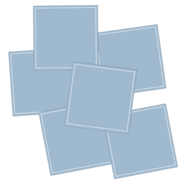 Square Write-On Pantry Labels