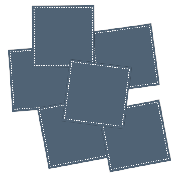 Square Write-On Pantry Labels