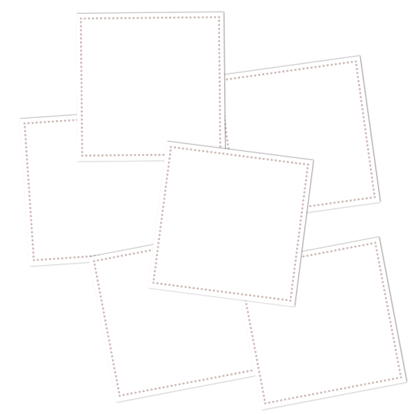 White Write-On Square Pantry Labels