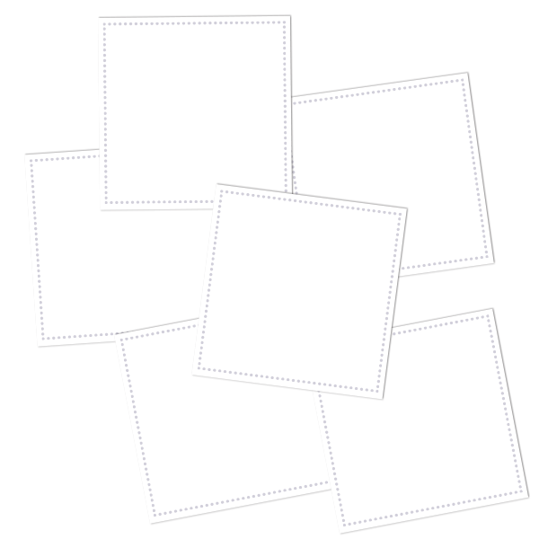 White Write-On Square Pantry Labels