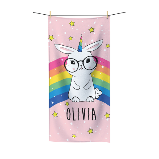 Unibunny Beach Towel