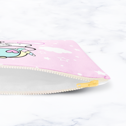 Bubblegum Unicorn Carry-All Pouch