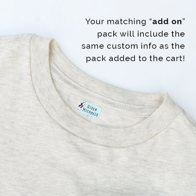 Add On: XS Clothing Labels