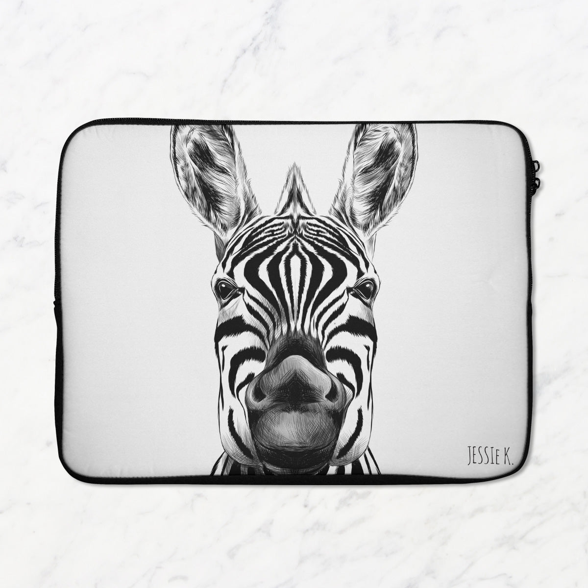 Zebra Laptop Sleeve