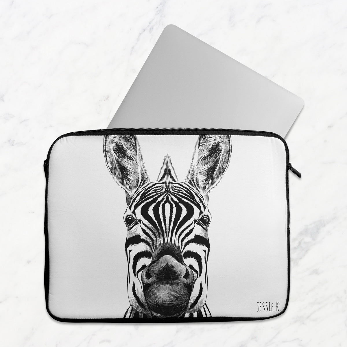 Zebra Laptop Sleeve
