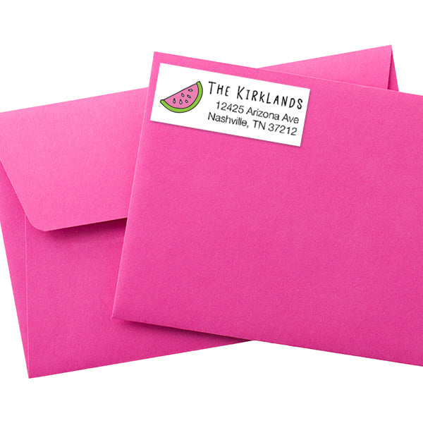 Pop Icon Return Address Labels