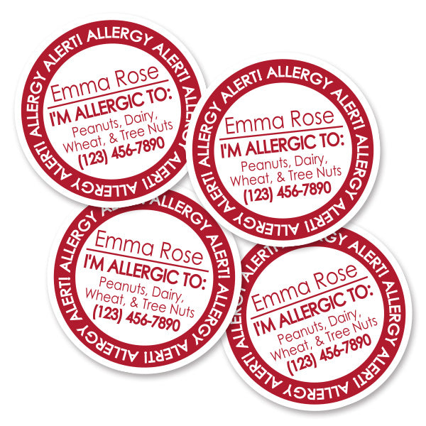 Allergy Labels