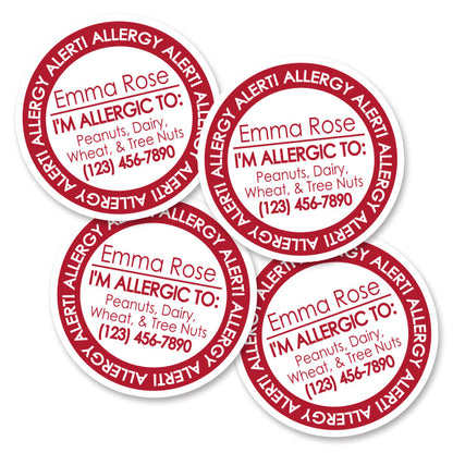 Allergy Labels
