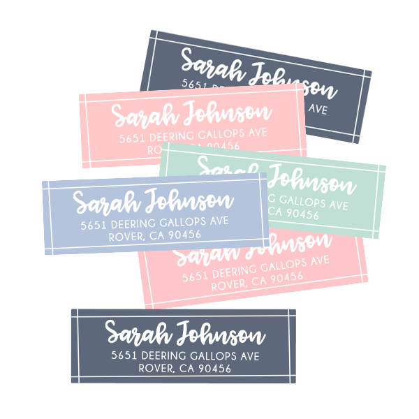 Coast of Maine Return Address Labels