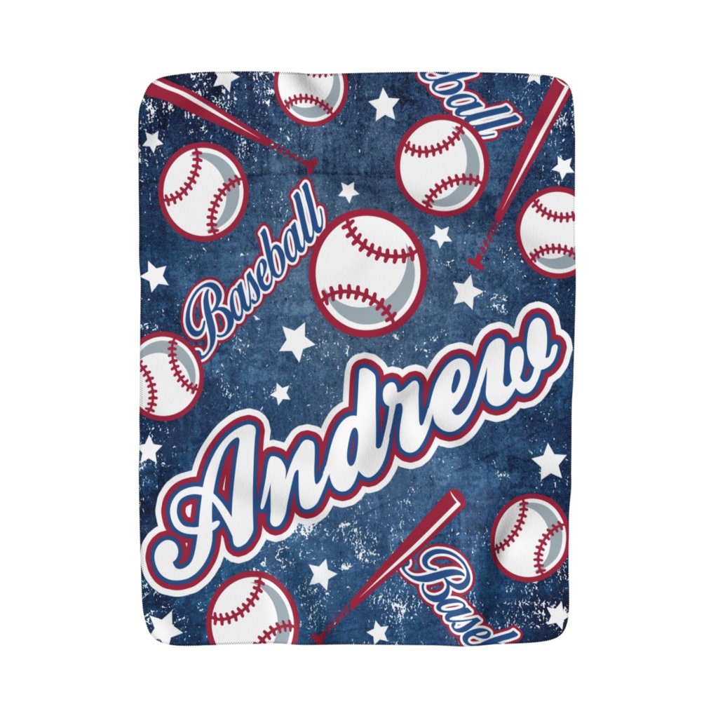 All Star Baseball Fleece Blanket