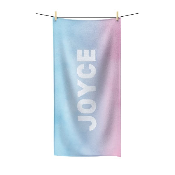 Blushing Water Beach Towel
