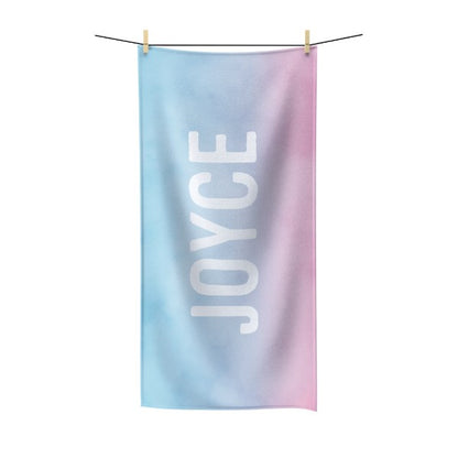 Blushing Water Beach Towel