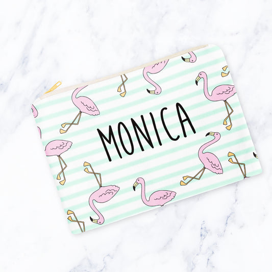 Flamingo's Carry-All Pouch