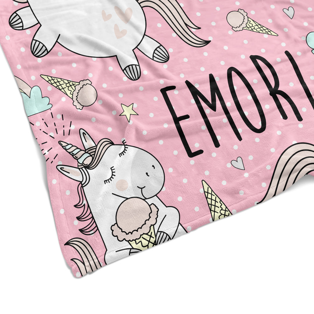Dancing Unicorns Blanket