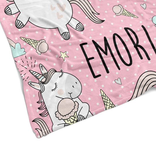 Dancing Unicorns Blanket