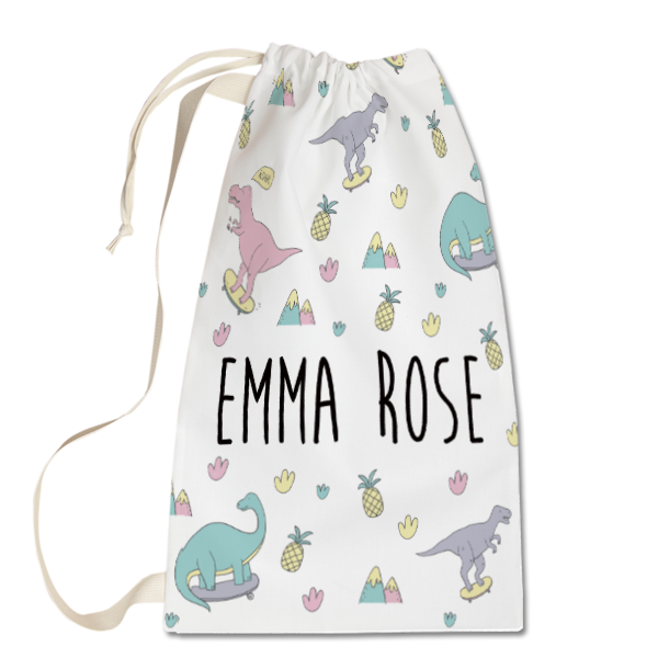 Skater Dinos Laundry Bag