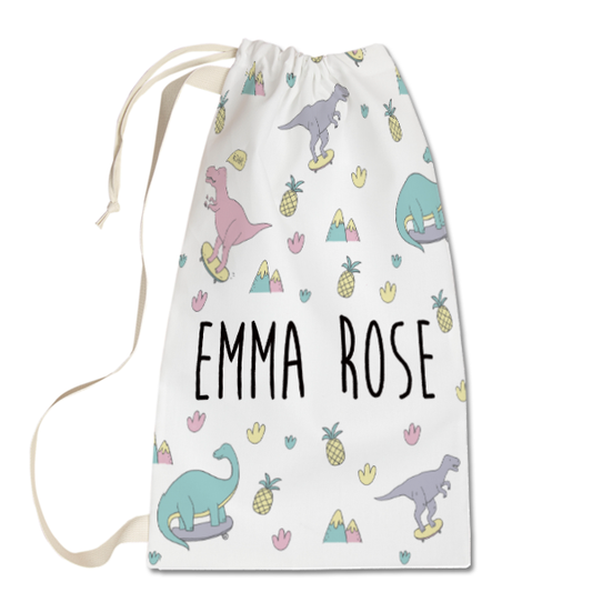 Skater Dinos Laundry Bag