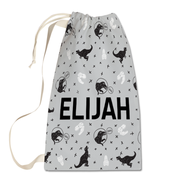 Dino Laundry Bag