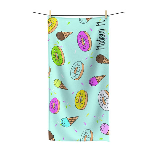 Donut Love Beach Towel