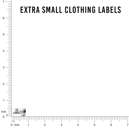 DENNIS X-Small Clothing Labels