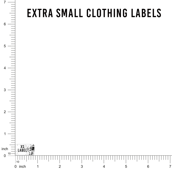 X-Small Kiddie Clothing Labels