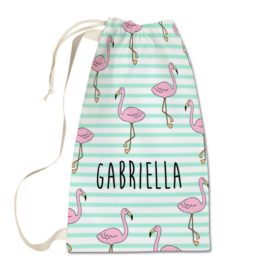 Flamingo Laundry Bag