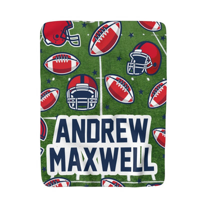 Football Fleece Blanket
