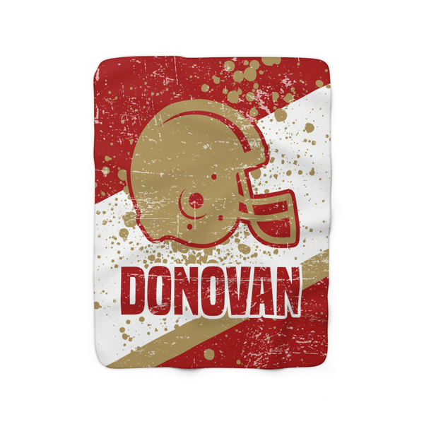 Football Rush Fleece Blanket