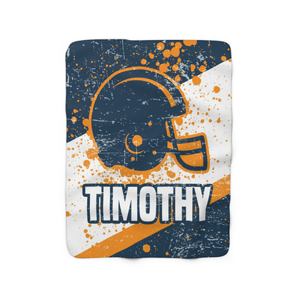 Football Rush Fleece Blanket
