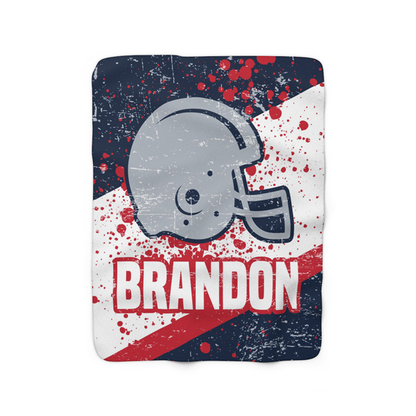 Football Rush Fleece Blanket