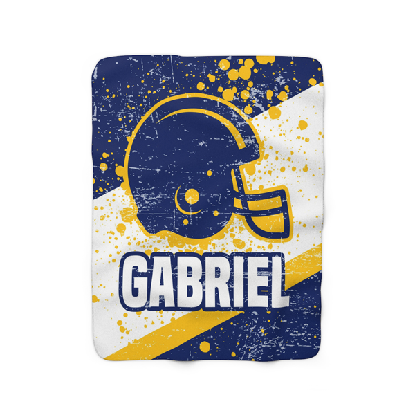 Football Rush Fleece Blanket