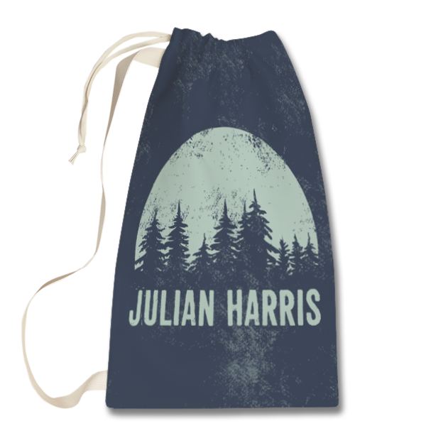 Forest Night Laundry Bag