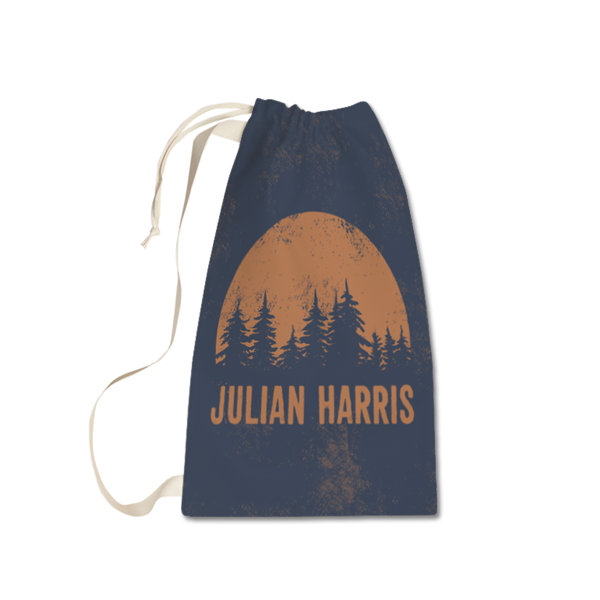 Forest Night Laundry Bag