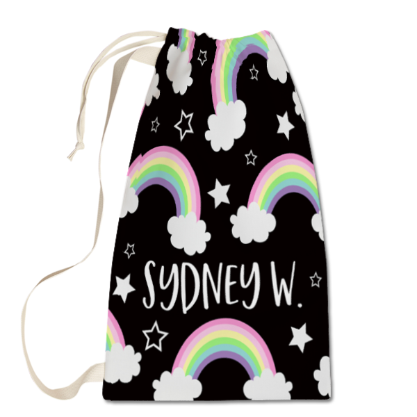 Stars N' Rainbows Laundry Bag