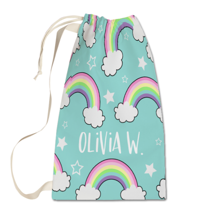 Stars N' Rainbows Laundry Bag