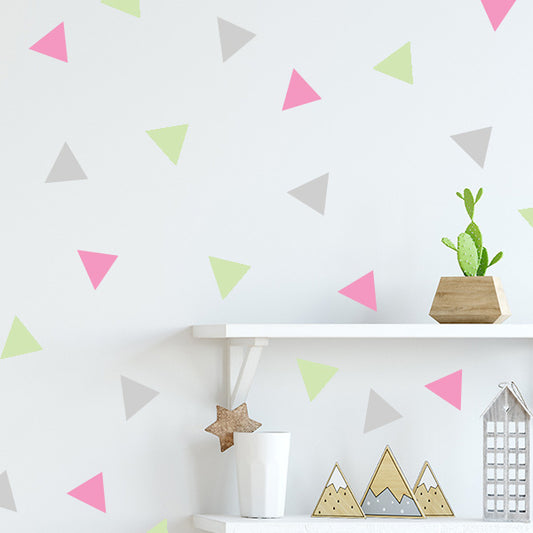 Solid Triangle Wall Decals