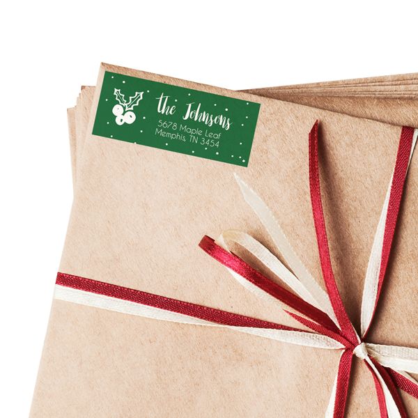 Spirits Bright Return Address Labels