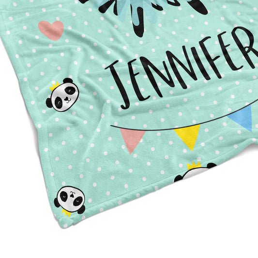 Panda Ballerina Blanket