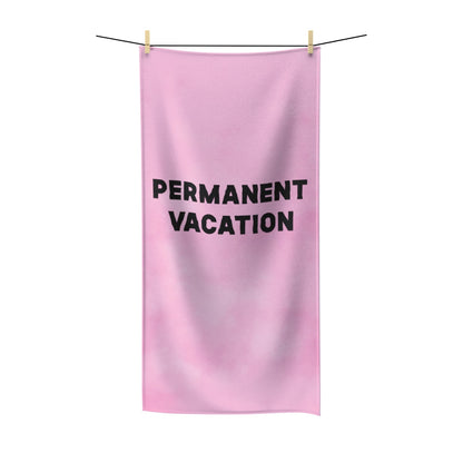 Permanent Vacation Beach Towel