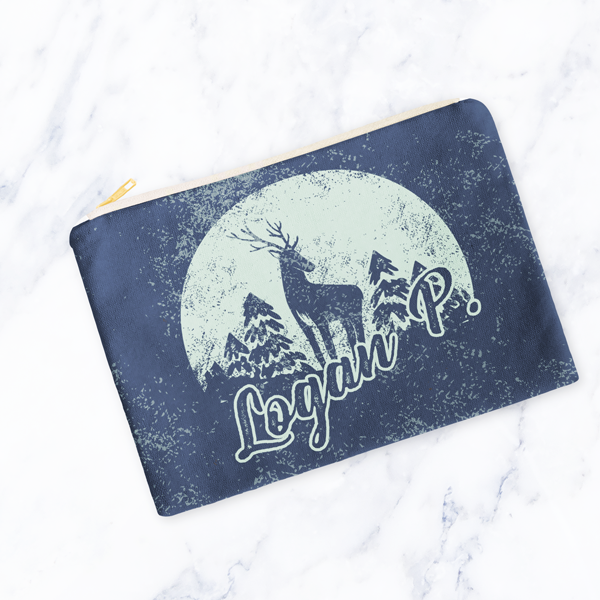 Moonlight Deer Carry-All Pouch