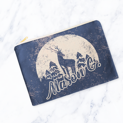 Moonlight Deer Carry-All Pouch