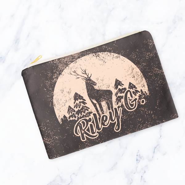Moonlight Deer Carry-All Pouch