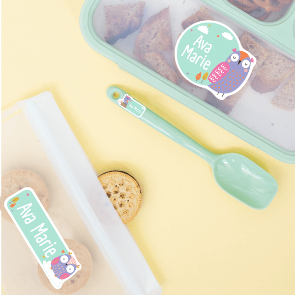 Owl Kiddie Label Pack
