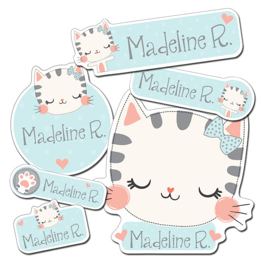 Kitty Kiddie Label Pack