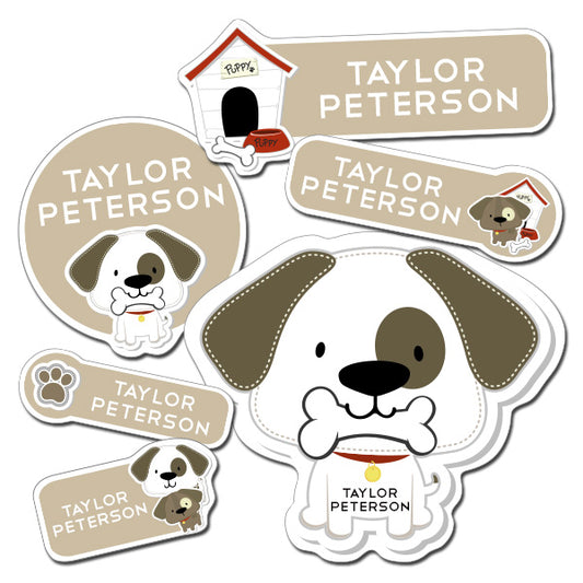 Doggie Kiddie Label Pack