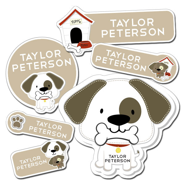 Doggie Kiddie Label Pack
