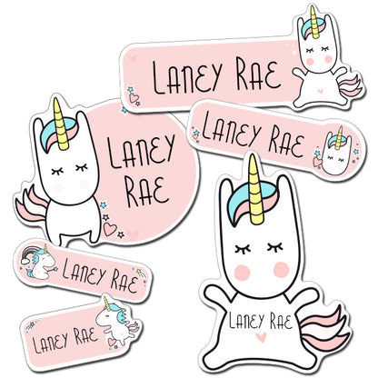Unicorn Kiddie Label Pack
