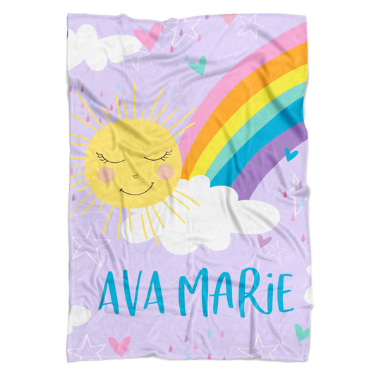 Rainbow Sunshine Blanket