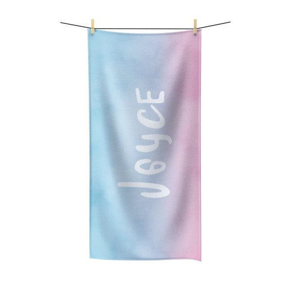 Blushing Water Beach Towel